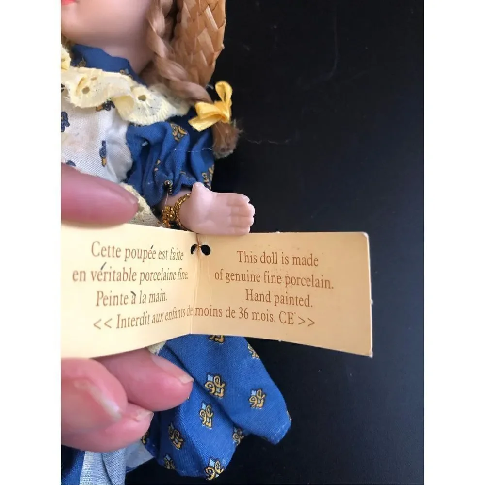 Les Poupees De Mado Genuine Porcelain Hand Painting
